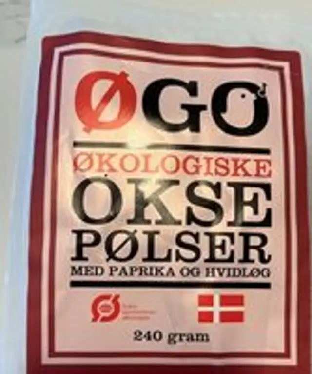 Økologiske oksepølser