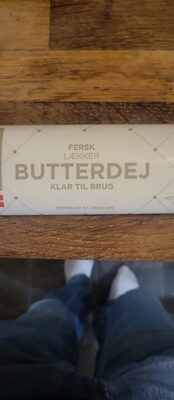 Klassish Butterdej front packaging