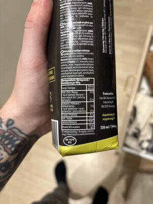 Skyr Drink nutrition facts table