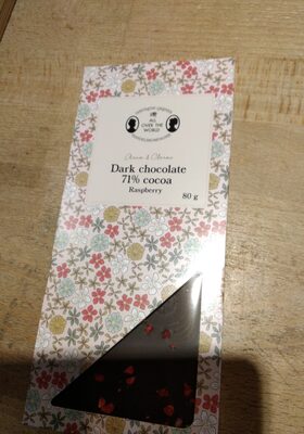 Dark chocolate 71% cocoa - Raspberry