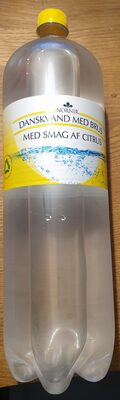 Danskvand med smag af citrus