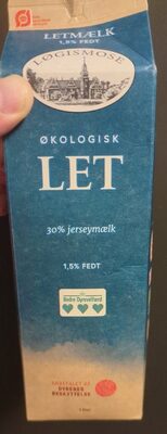 Letmælk front packaging