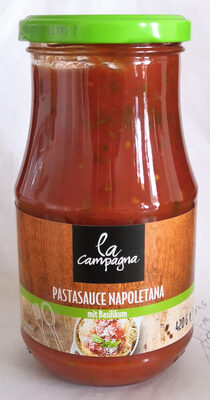 la campagna Pastasauce Napoletana mit Basilikum