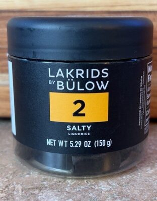 Salty Licorice front packaging