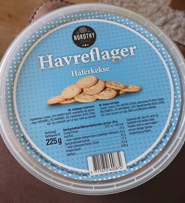 Havreflager Haferkekse front packaging