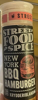 New York BBQ Hamburger front packaging