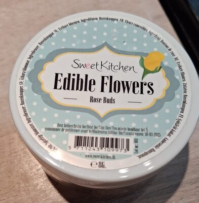 Edible flowers rose buds