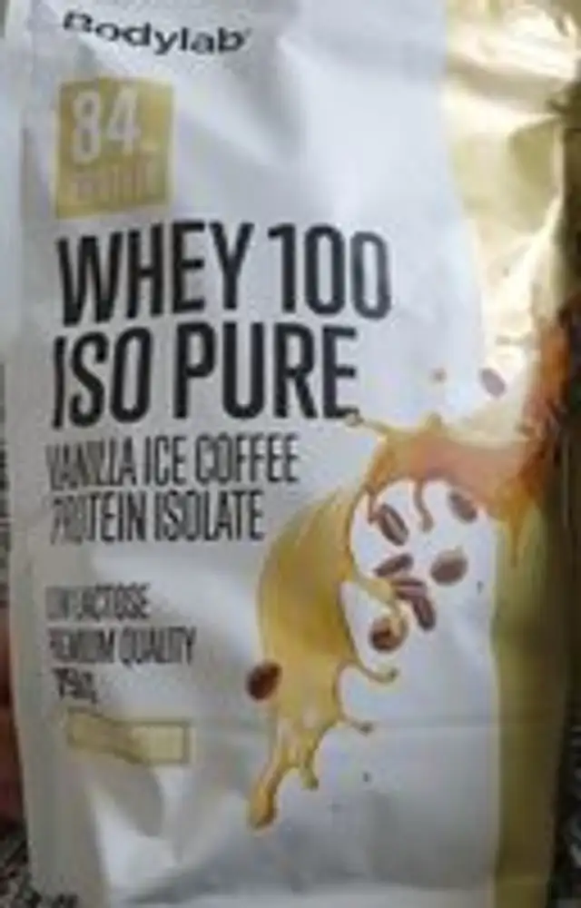 Whey 100  pure vanilla ice coffee