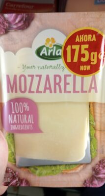 MOZZARELLA NATURAL Arla 175ge