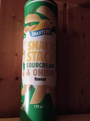 Snack Stack Sourcreme & Onion (Stapelchips) front packaging