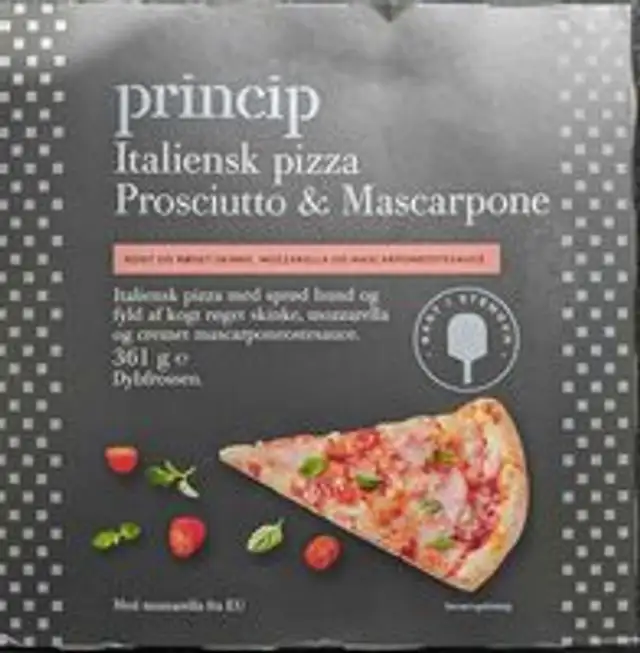 Italiensk pizza - Prosciutto & Mascarpone
