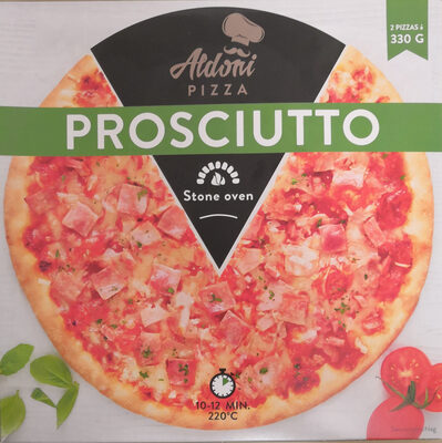 Aldoni Pizza Prosciutto front packaging