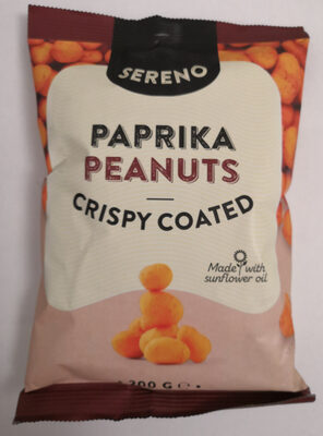 Paprika Peanuts, Crispy Coated