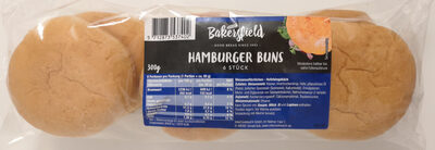Hamburger Buns front packaging