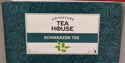 Schwarzer Tee front packaging