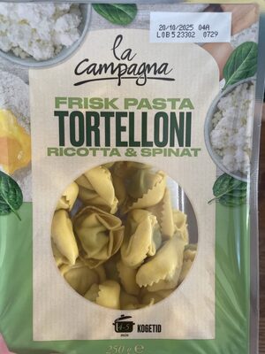 Tortelloni ricotta & spinat