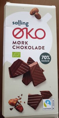 Salling Oko mork chokolade front packaging