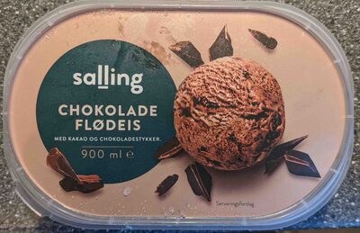 Chokolade flødeis
