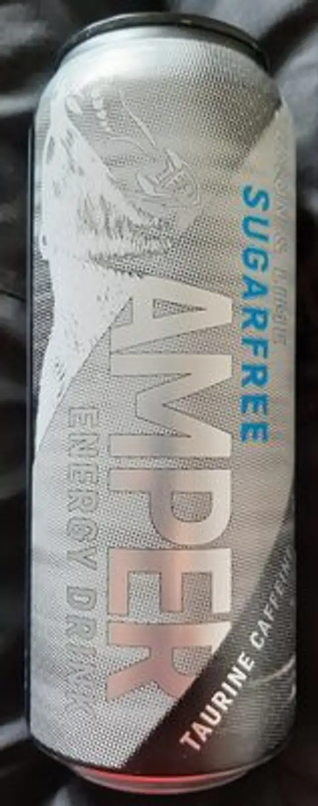 Amper Lemon & Lime Energy Drink front packaging