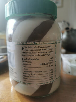 Duo Schoko Creme front packaging