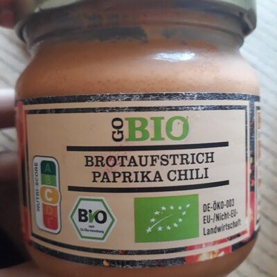 Brotaufstrich Paprika Chili front packaging