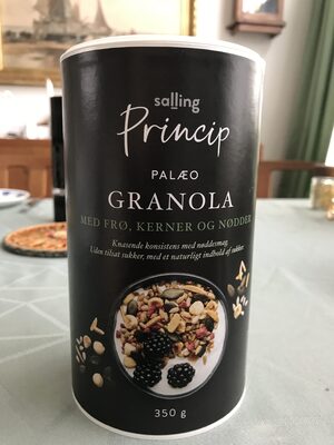 Palæo granola med frø, kerner og nødder