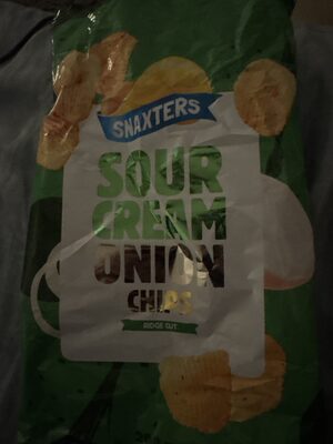 Sour cream & onion chips