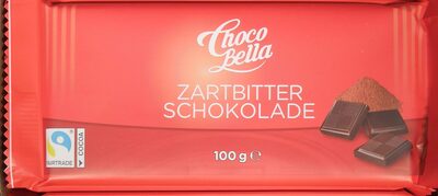 Zartbitterschokolade front packaging