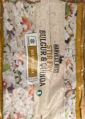 Stir Fry bulgur & quinoa