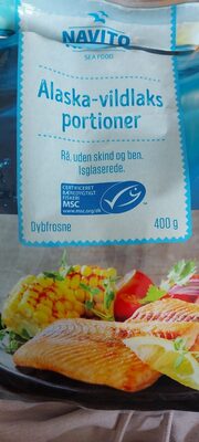 Alaska-vildlaks Portioner
