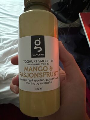 Yoghurt Smoothie Mango & Pasjonfrukt