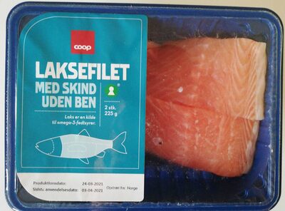 Lakseruller med skind uden ben