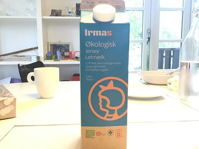 Økologisk Jersey Letmælk front packaging
