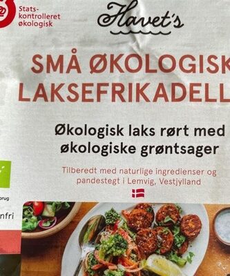 Små økologiske laksefrikadeller