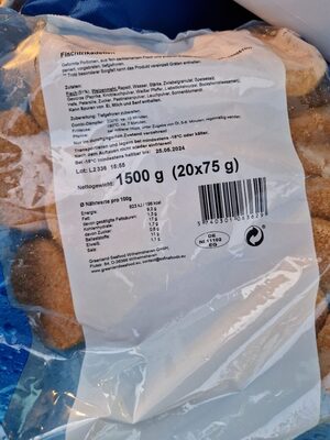 Fischfrikadellen front packaging