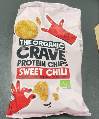 The Organic Crave Protein Chips Sweet Chillie