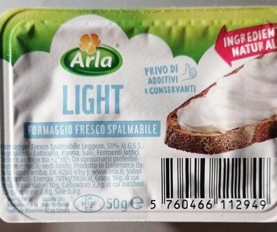 Formaggio Fresco spalmabile Light front packaging