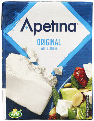 Apetina Original White Cheese 200g Arla front packaging