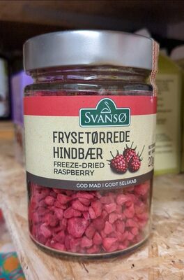 Frysetørrede Hindbær