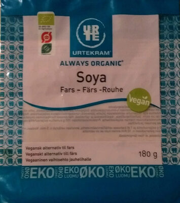 Soya Fars front packaging