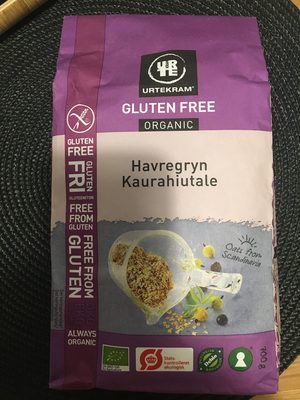 Овсяные хлопья органические (без глютена)