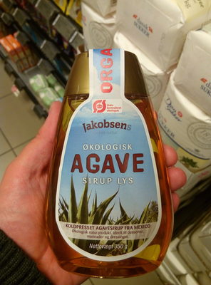Økologisk Agave Sirup Lys