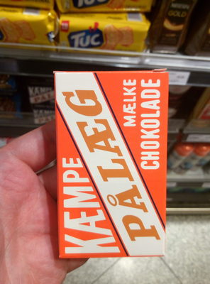 Mørk Pålægschokolade