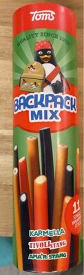 Filled liquorice sticks