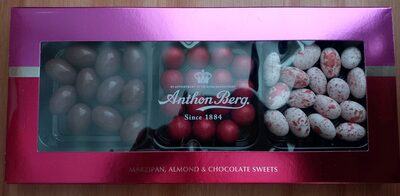 Marzipan, almond & chocolate sweets