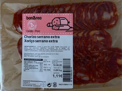 Chorizo serrano extra
