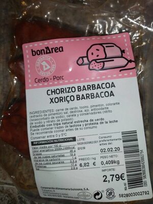 Chorizo barbacoa