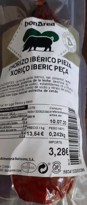 Chorizo ibérico pieza