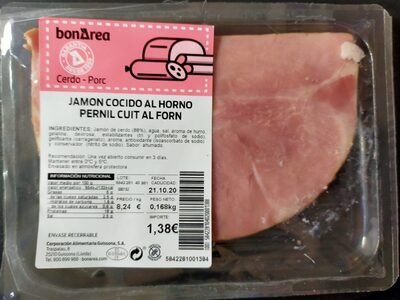 Jamon cocido al horno