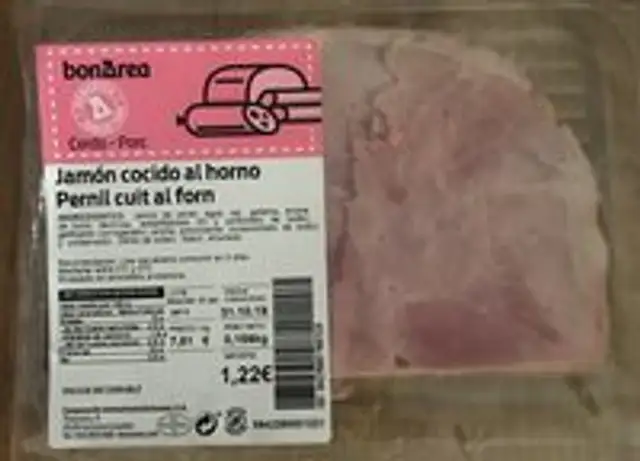 Jamon cocido al horno